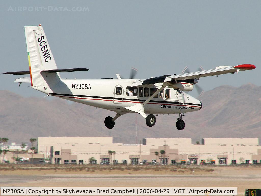 N230SA, 1980 De Havilland Canada DHC-6-300 Twin Otter C/N 692, Scenic Air / 1980 Dehavilland DHC-6-300 / Landing RWY 12R