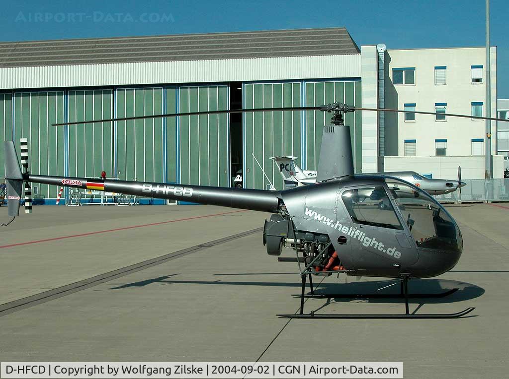 D-HFCD, 2004 Robinson R22 Beta II C/N 3634, visitor
