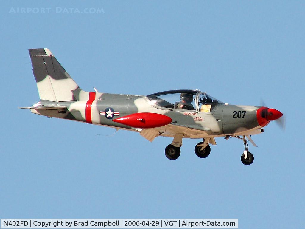 N402FD, 1990 SIAI-Marchetti SF-260D C/N 767, Air Combat USA - Siai-Marchetti SF-260C / His counterpart was lagging behind so I was ready. Still, can't ID plane.