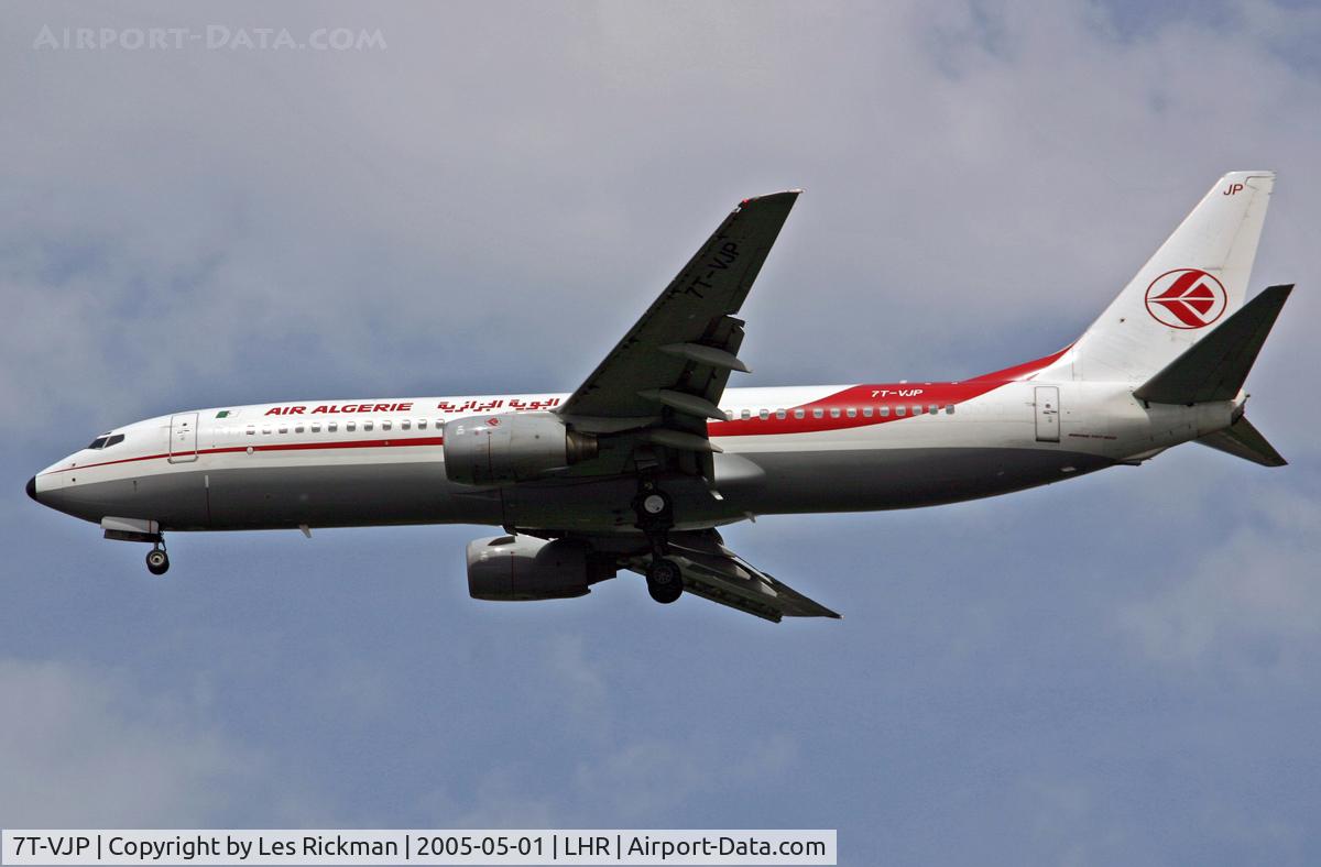 7T-VJP, 2001 Boeing 737-8D6 C/N 30208, Boeing 737 8D6
