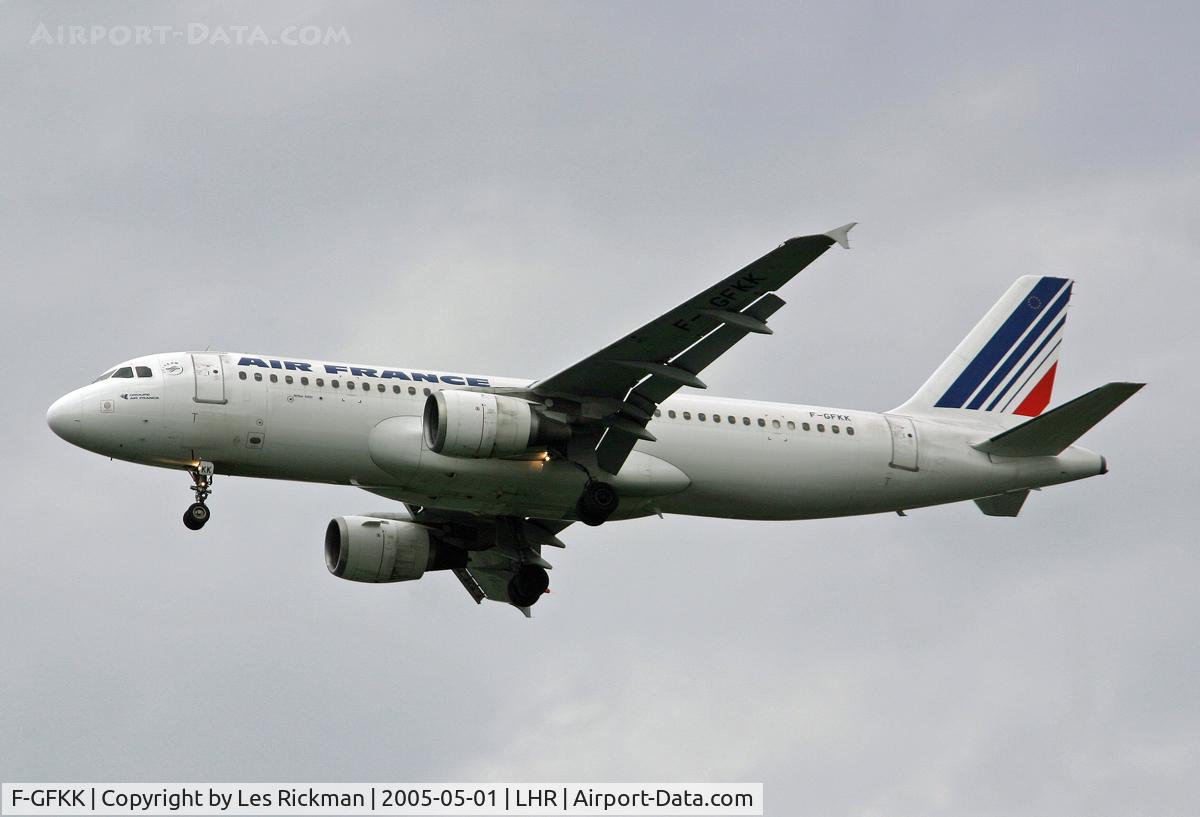 F-GFKK, 1990 Airbus A320-211 C/N 0100, Airbus A320 211