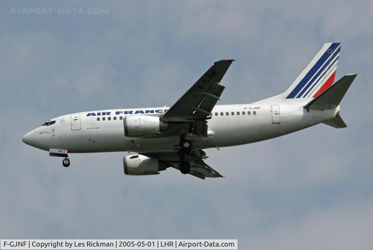 F-GJNF, 1991 Boeing 737-528 C/N 25231, Boeing 737 528