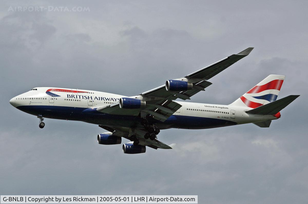 G-BNLB, 1989 Boeing 747-436 C/N 23909, Boeing 747 436