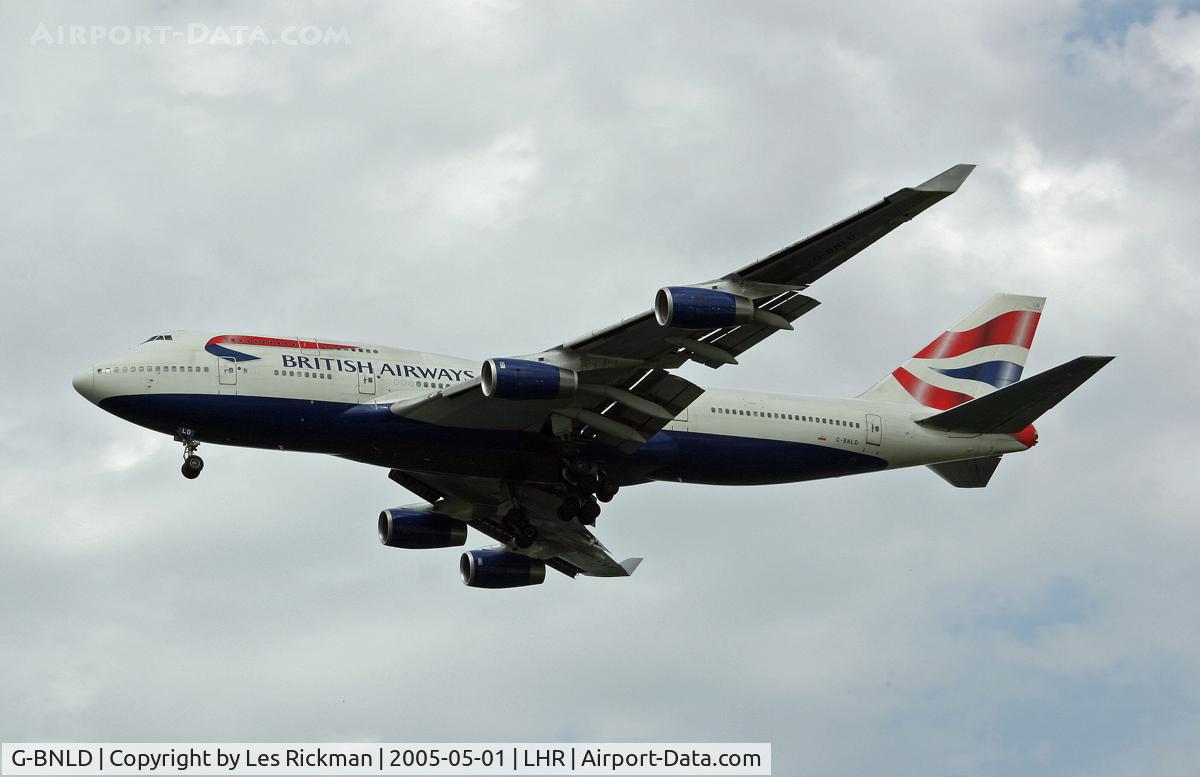 G-BNLD, 1989 Boeing 747-436 C/N 23911, Boeing 747 436