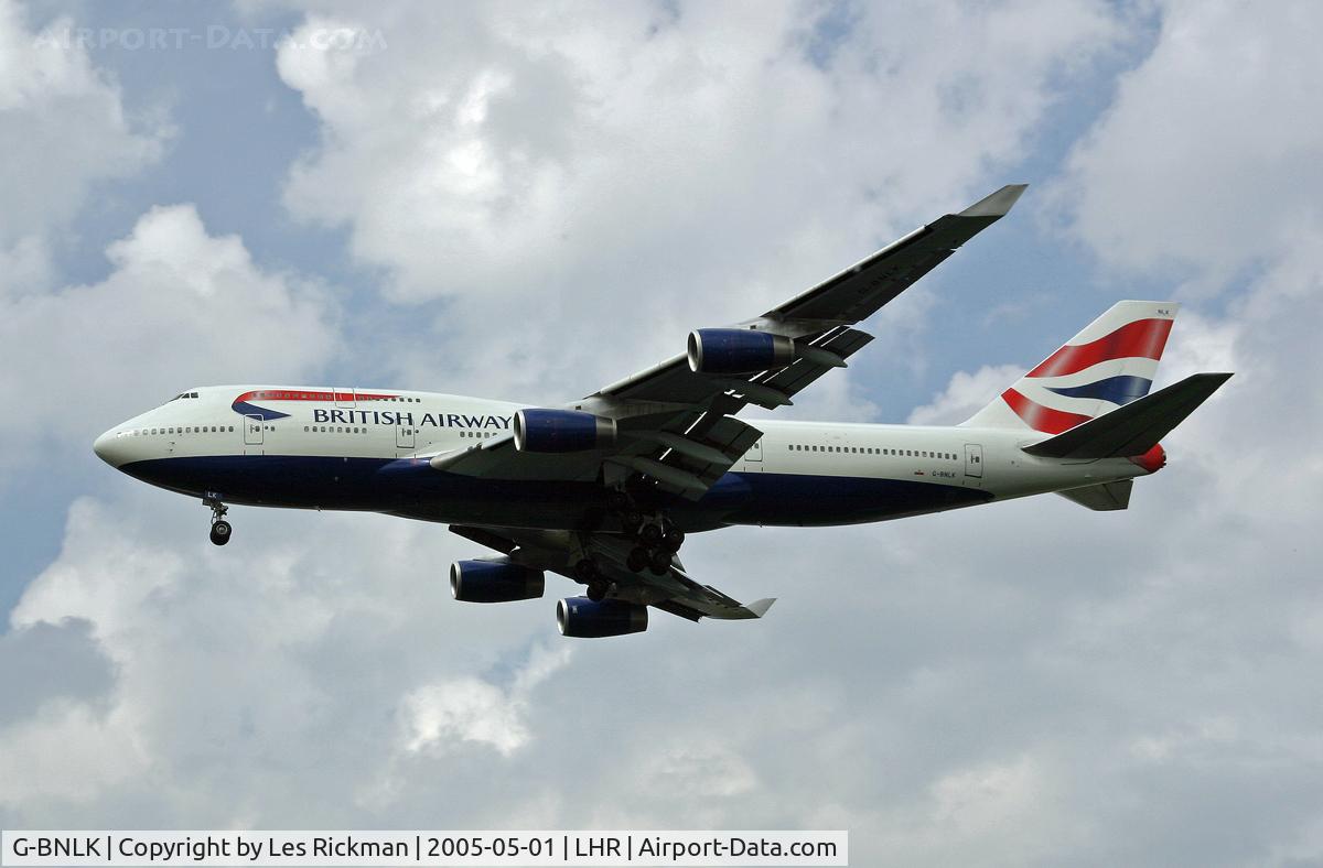 G-BNLK, 1990 Boeing 747-436 C/N 24053, Boeing 747 436