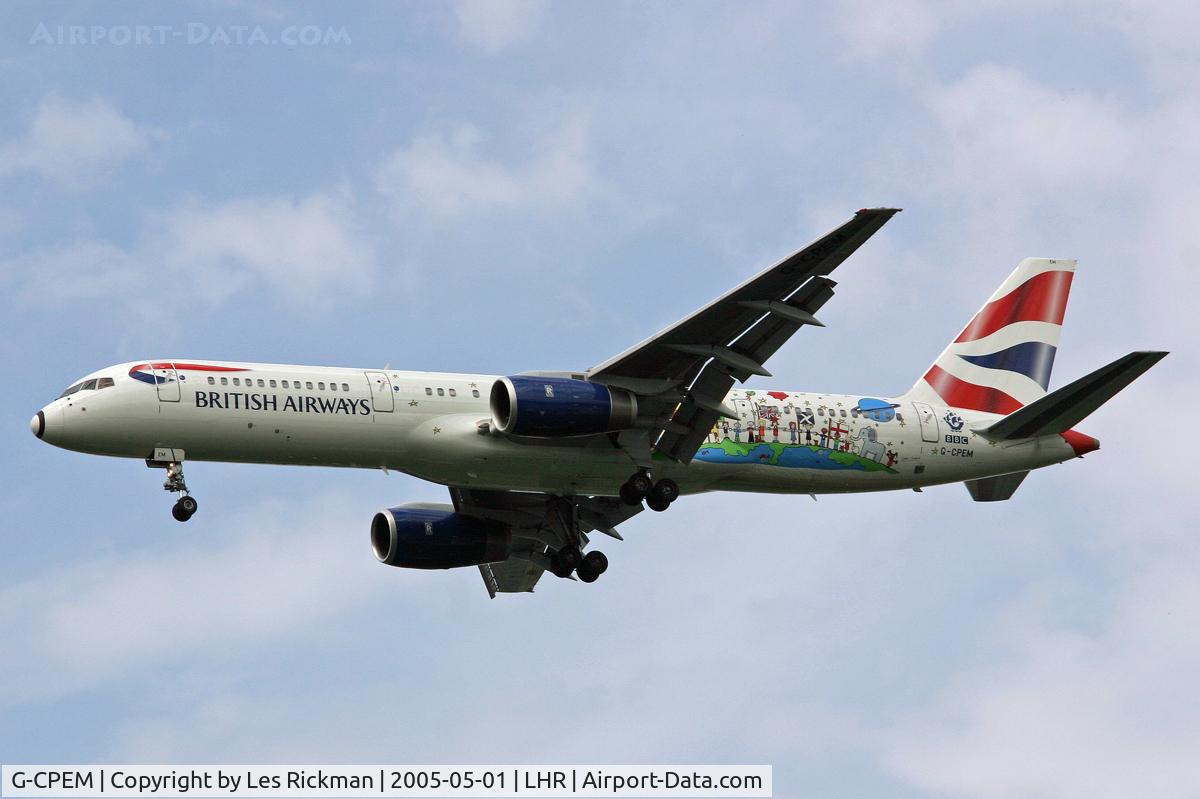 G-CPEM, 1997 Boeing 757-236 C/N 28665, Boeing 757 236