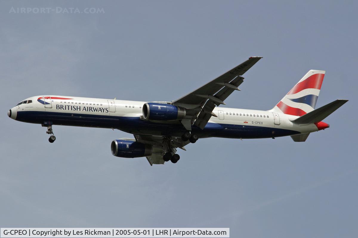 G-CPEO, 1997 Boeing 757-236 C/N 28667, Boeing 757 236
