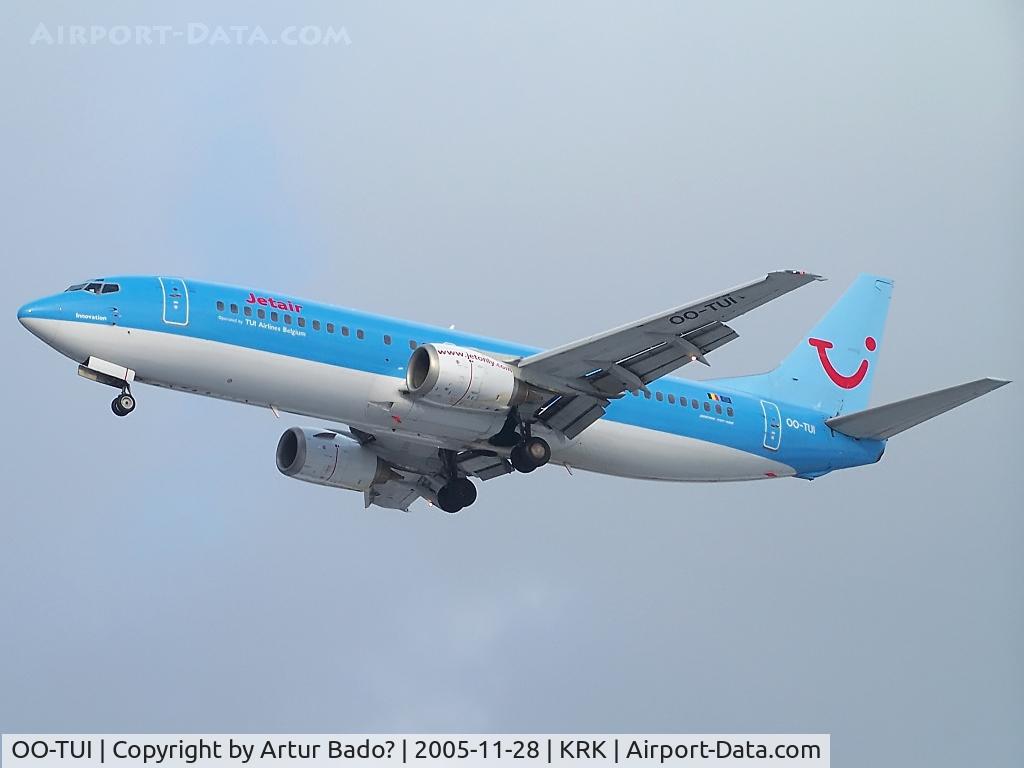 OO-TUI, 1989 Boeing 737-4K5 C/N 24125, Jetair - Boeing 737-4K5