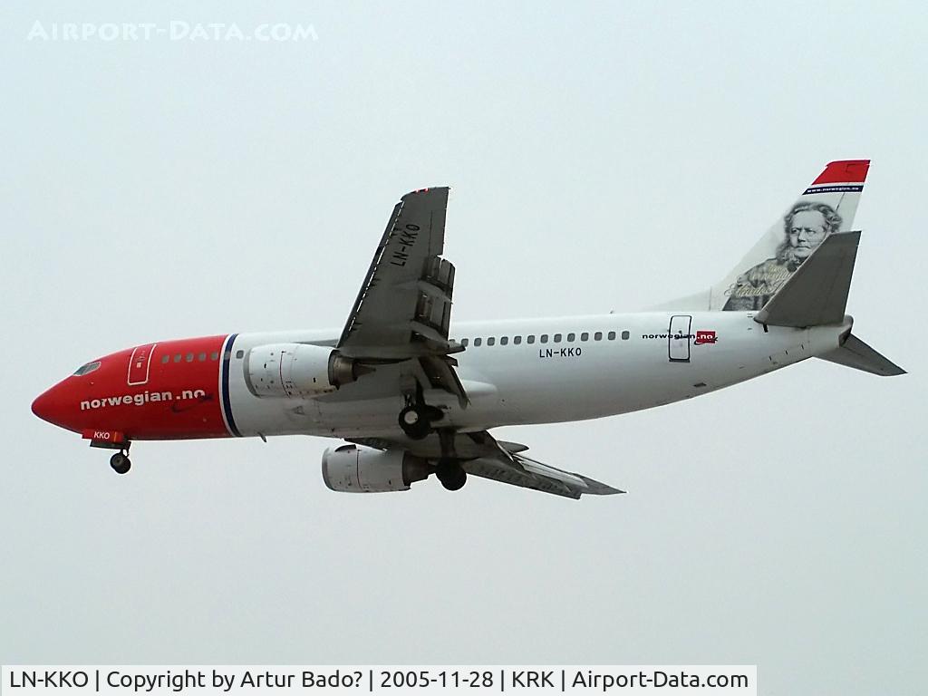 LN-KKO, 1991 Boeing 737-3Y0 C/N 24909, Norwegian - Boeing 737-3Y0