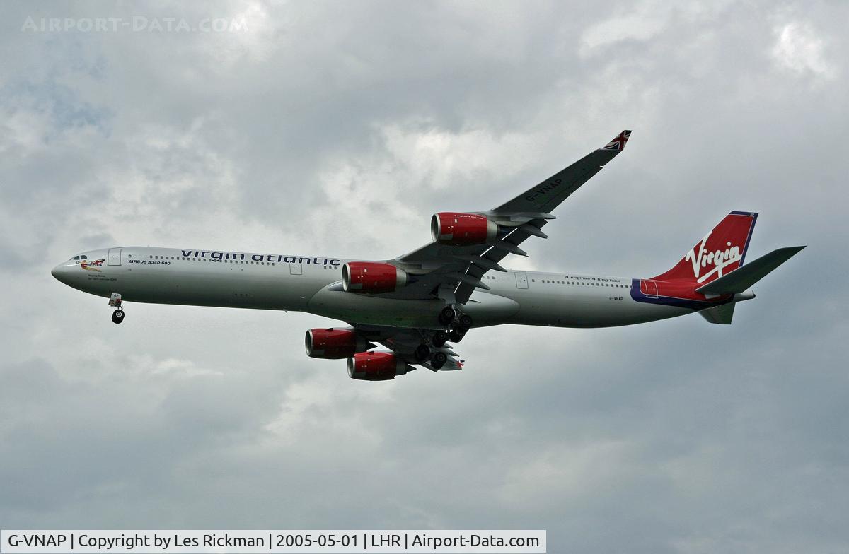 G-VNAP, 2005 Airbus A340-642 C/N 622, Airbus A340 642