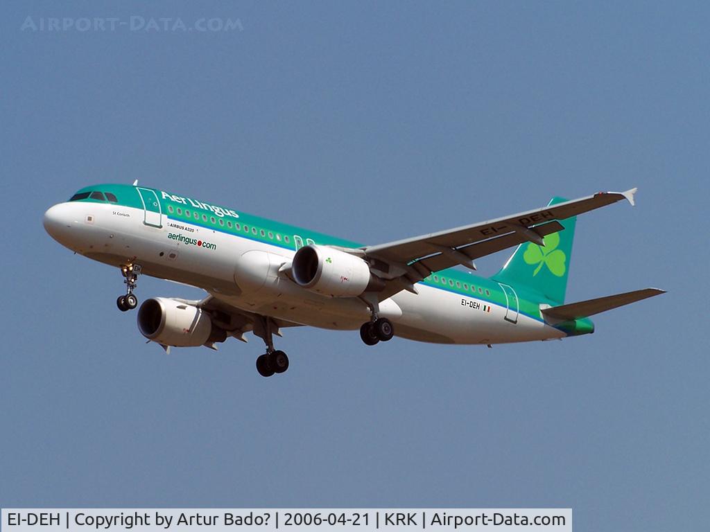 EI-DEH, 2004 Airbus A320-214 C/N 2294, Aer Lingus - landin on rwy 25