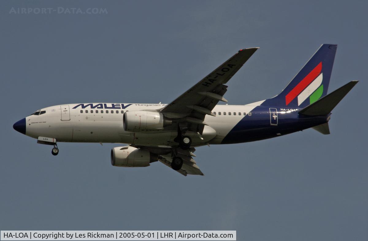 HA-LOA, 2003 Boeing 737-7Q8 C/N 28254, Boeing 737 7Q8