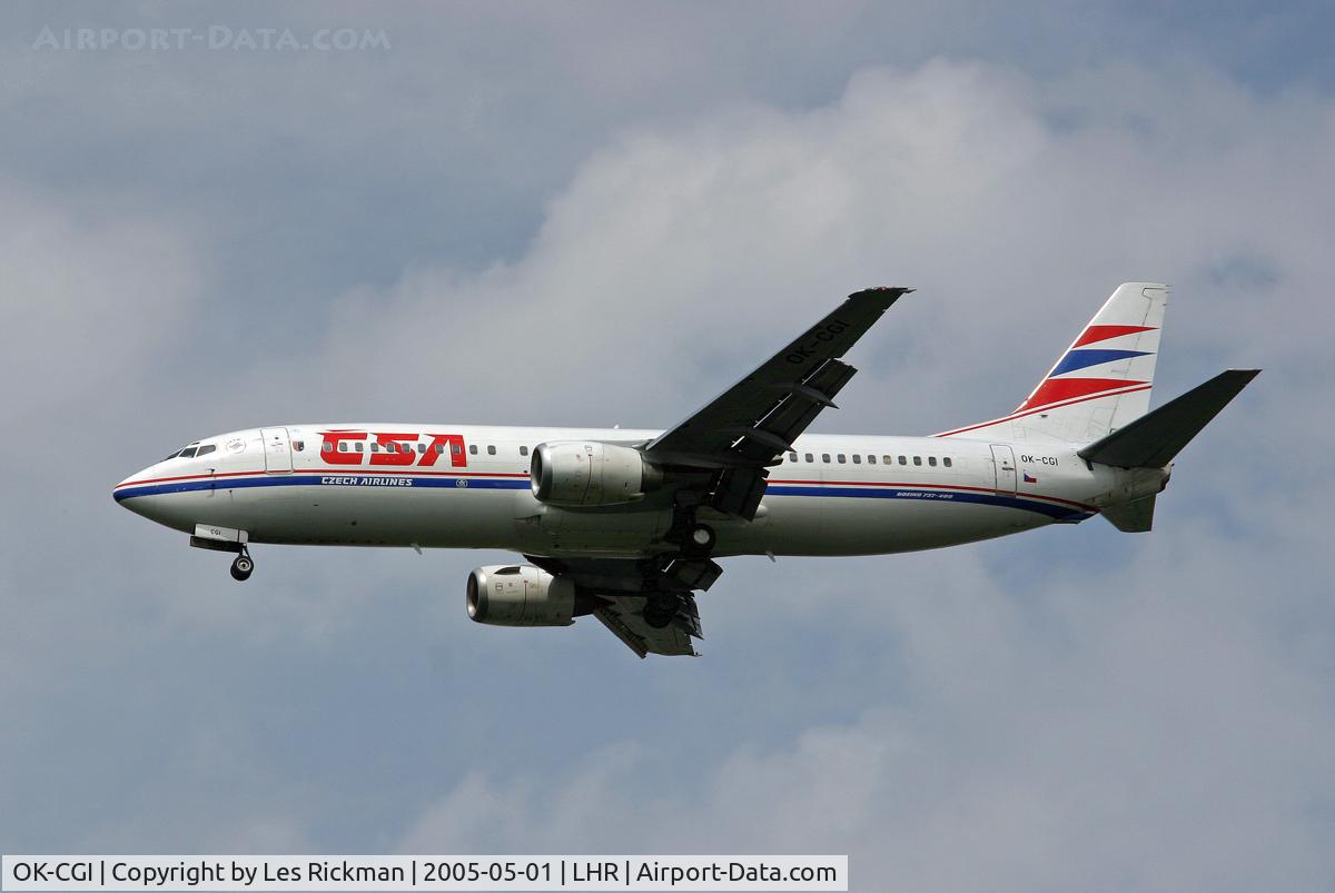 OK-CGI, 1997 Boeing 737-49R C/N 28882, Boeing 737 49R
