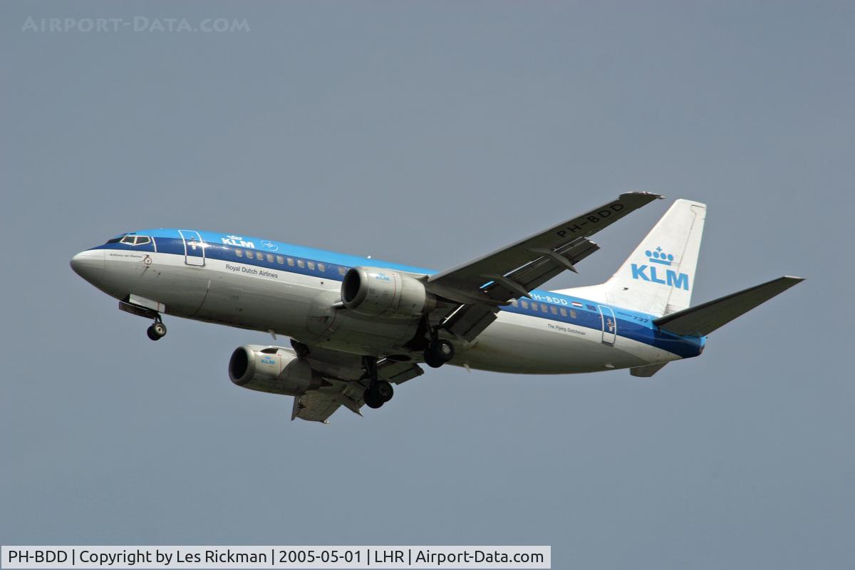 PH-BDD, 1986 Boeing 737-306 C/N 23540, Boeing 737 306