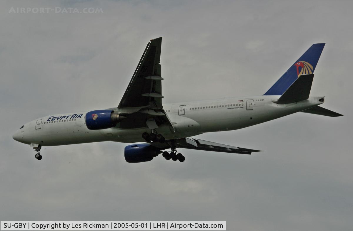 SU-GBY, 2001 Boeing 777-266/ER C/N 32630, Boeing 777 266ER