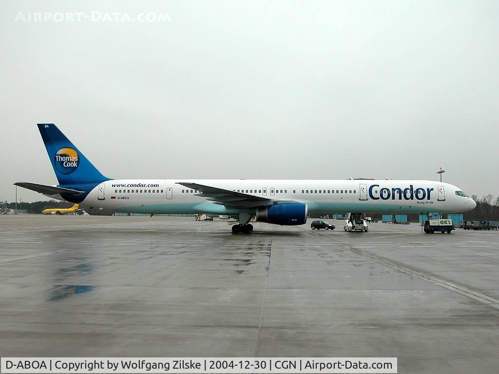 D-ABOA, 1998 Boeing 757-330 C/N 29016, visitor