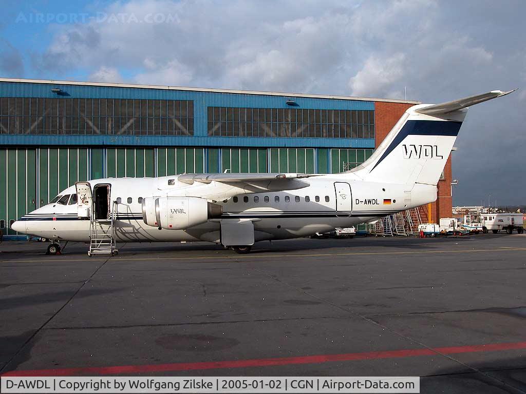 D-AWDL, 1983 British Aerospace BAe.146-100 C/N E1011, Based at CGN