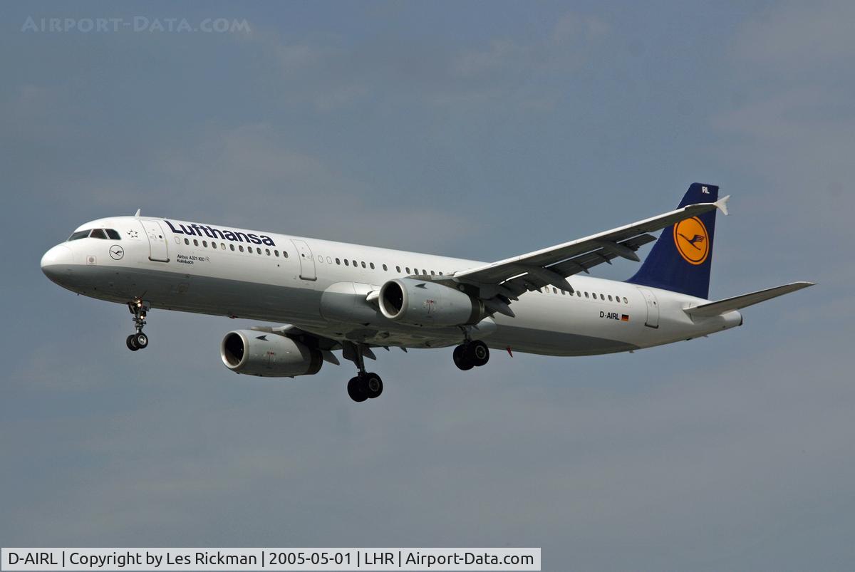 D-AIRL, 1994 Airbus A321-131 C/N 505, Airbus A321 131