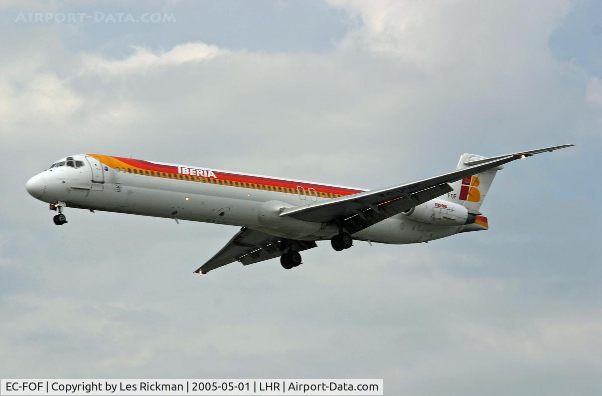 EC-FOF, 1992 McDonnell Douglas MD-88 C/N 53307, McD Douglas MD 88