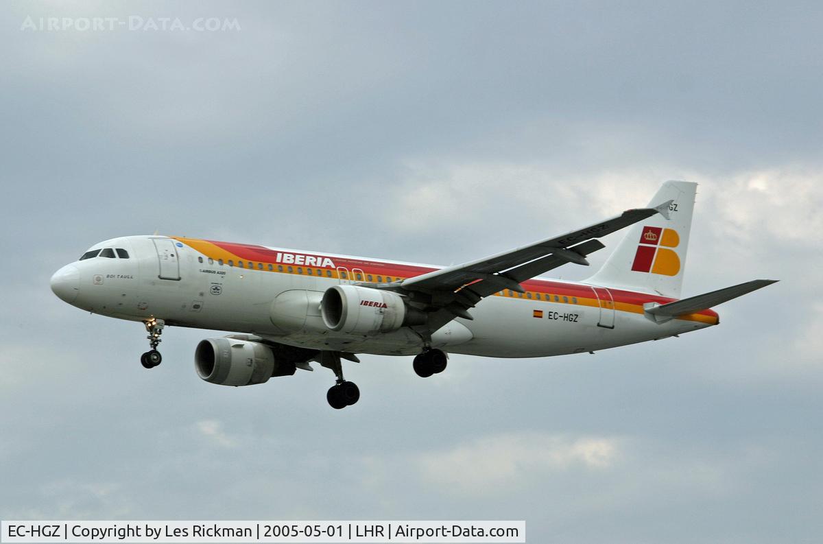 EC-HGZ, 2000 Airbus A320-214 C/N 1208, Airbus A320 214