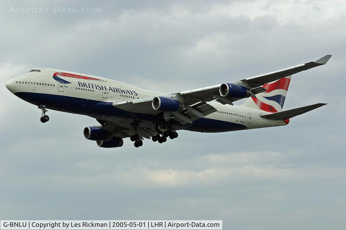 G-BNLU, 1992 Boeing 747-436 C/N 25406, Boeing 747 436