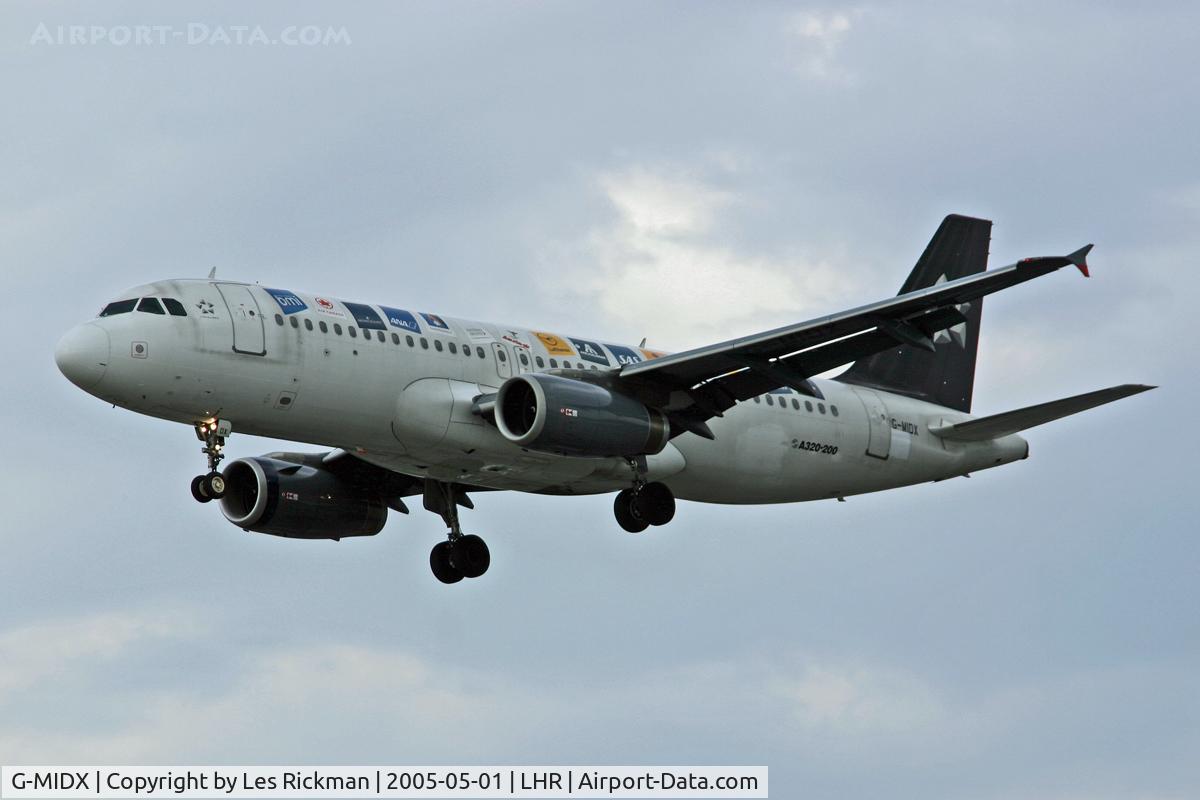 G-MIDX, 2000 Airbus A320-232 C/N 1177, Airbus A320 232