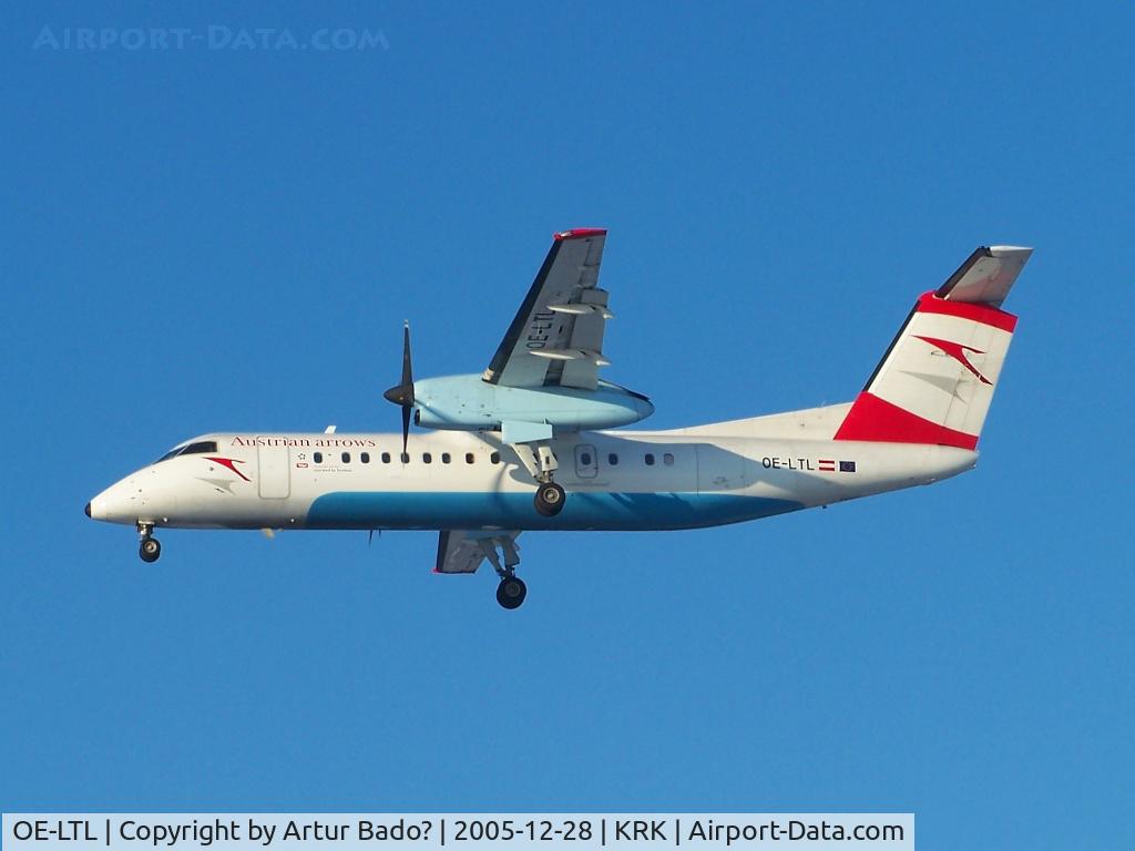 OE-LTL, 1997 De Havilland Canada DHC-8-314Q Dash 8 C/N 485, Austrian Arrows