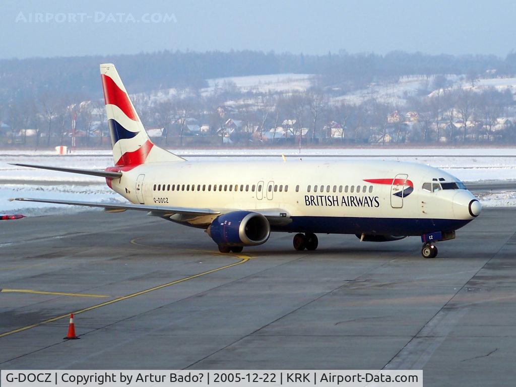 G-DOCZ, 1993 Boeing 737-436 C/N 25858, British Airways - Boeing 737-436
