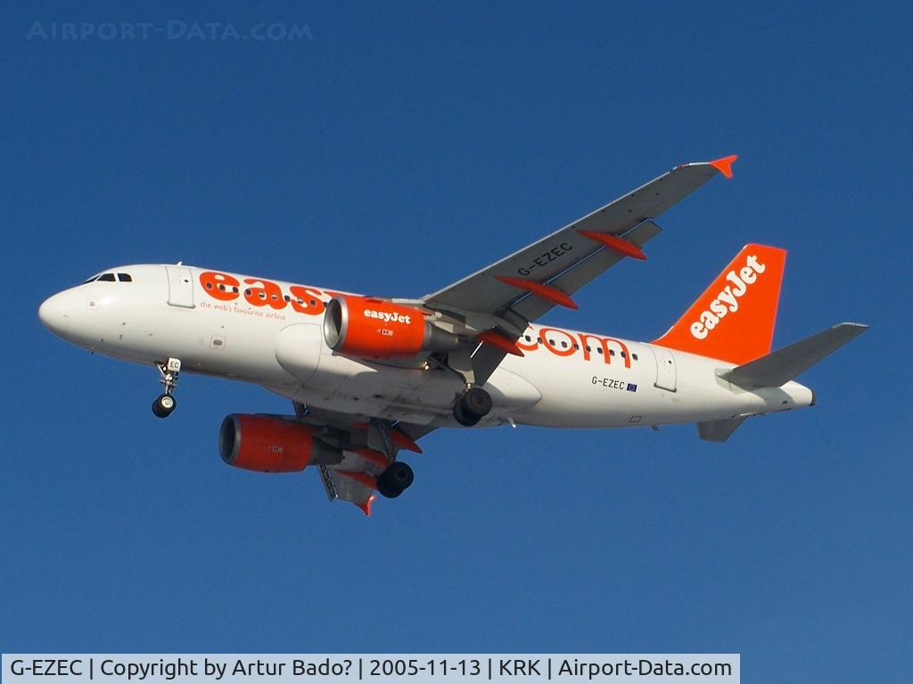 G-EZEC, 2004 Airbus A319-111 C/N 2129, Easy Jet - Airbus A319-111