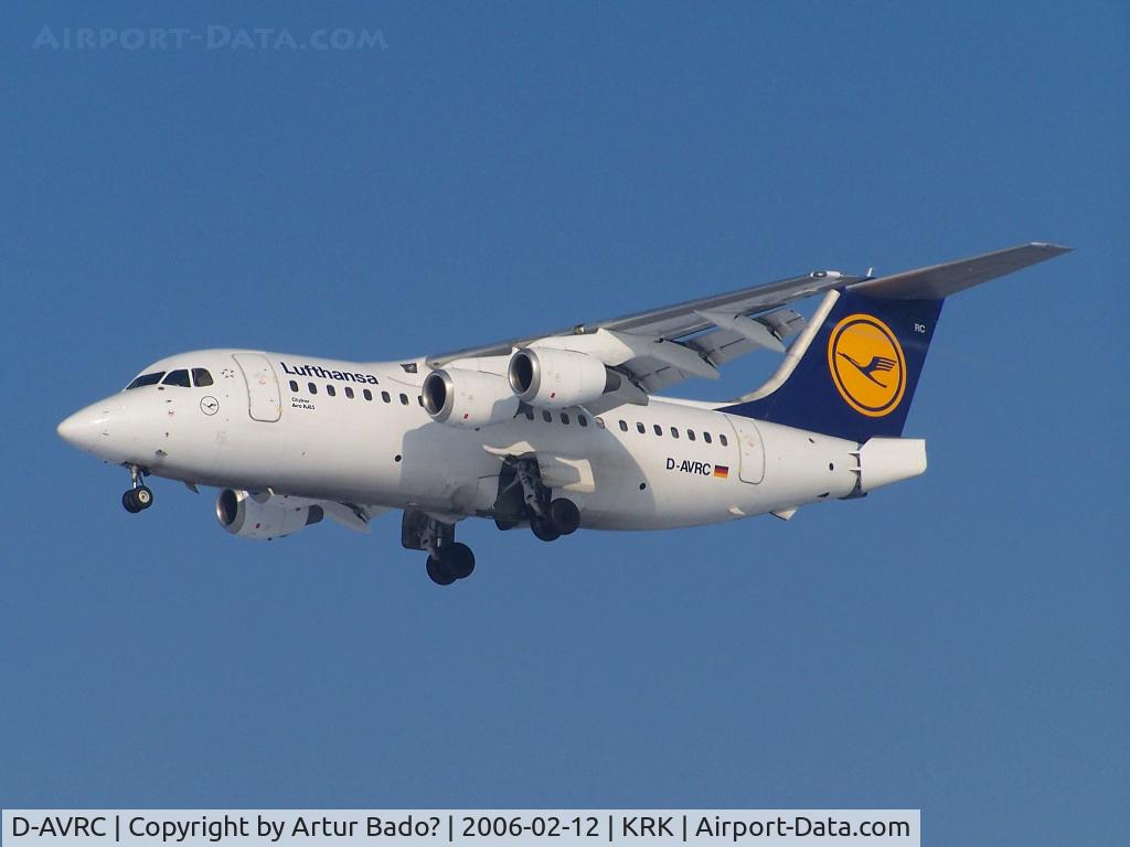 D-AVRC, 1994 British Aerospace Avro 146-RJ85 C/N E.2251, Lufthansa