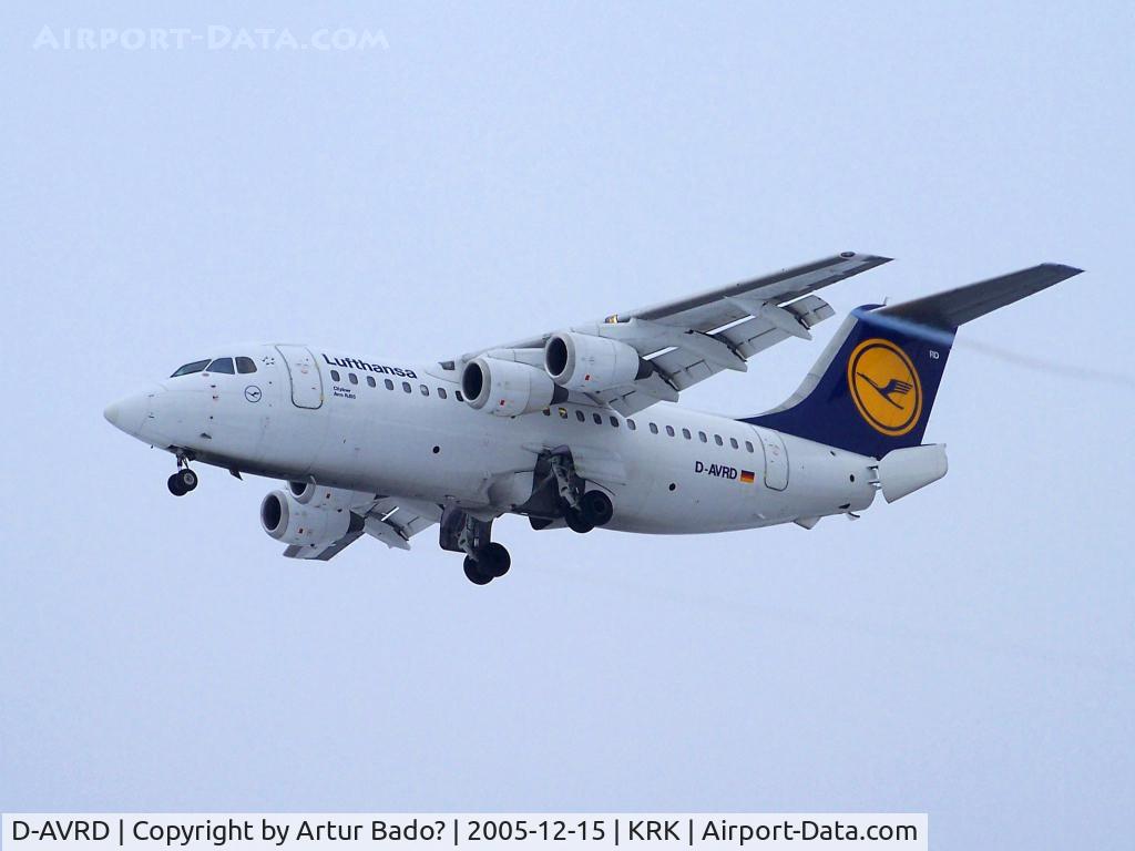D-AVRD, 1995 British Aerospace Avro 146-RJ85 C/N E.2257, Lufthansa - Avro RJ85