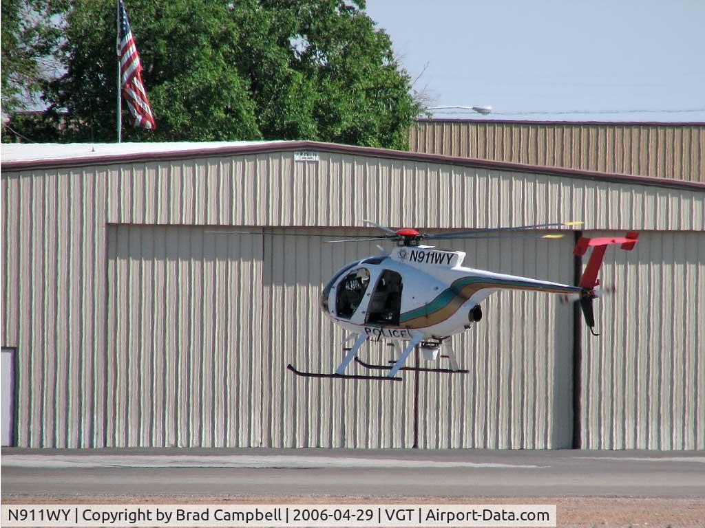N911WY, 2000 MD Helicopters 369FF C/N 0144FF, LVMPD / 2000 Md Helicopter Inc 369FF