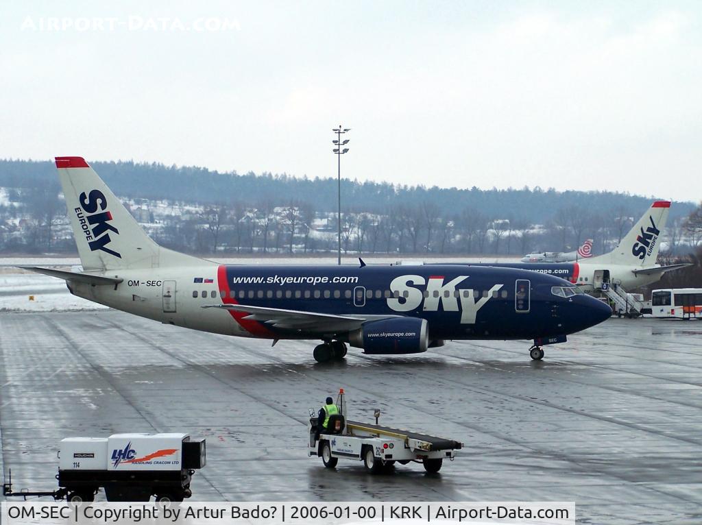 OM-SEC, 1992 Boeing 737-5Y0 C/N 25288, Sky Europe - Boeing 737-500