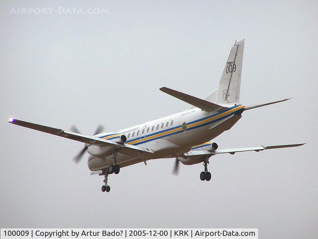 100009, 1995 Saab Tp100C (340BPlus) C/N 340B-372, Swedish Air Force