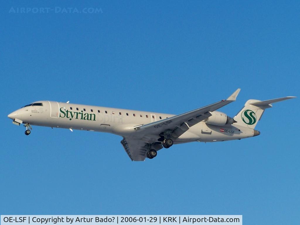 OE-LSF, Bombardier CRJ-702 (CL-600-2C10) Regional Jet C/N 10217, Styrian Spirit - Canadair CRJ700