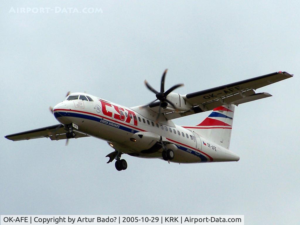 OK-AFE, 1995 ATR 42-420 C/N 487, CSA - Atr 42