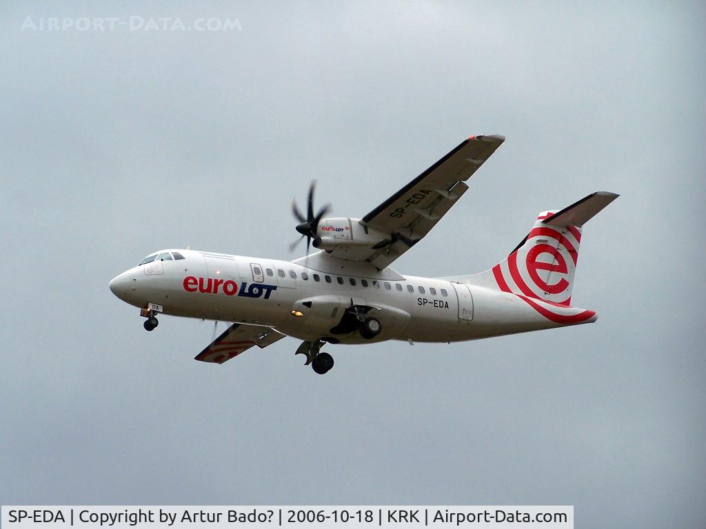 SP-EDA, 1996 ATR 42-500 C/N 516, EuroLOT - Atr 42-500