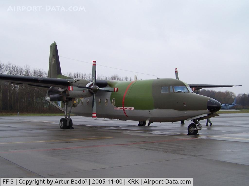 FF-3, 1983 Fokker F-27-400M Friendship C/N 10662, Finland Air Force - Fokker F27-500 Friendship