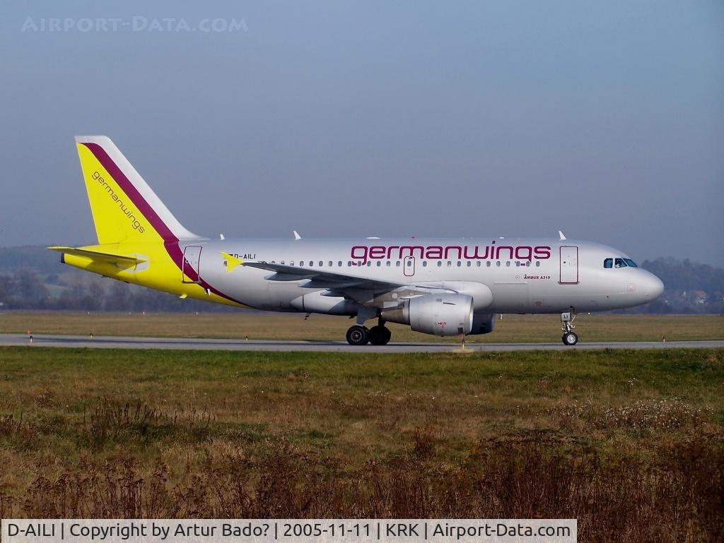 D-AILI, 1997 Airbus A319-114 C/N 651, Germanwings - Airbus A319-112