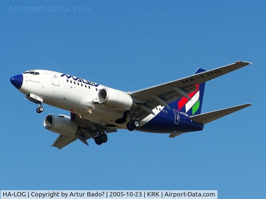 HA-LOG, 2004 Boeing 737-6Q8 C/N 28261, Malev - Boeing 737-6Q8