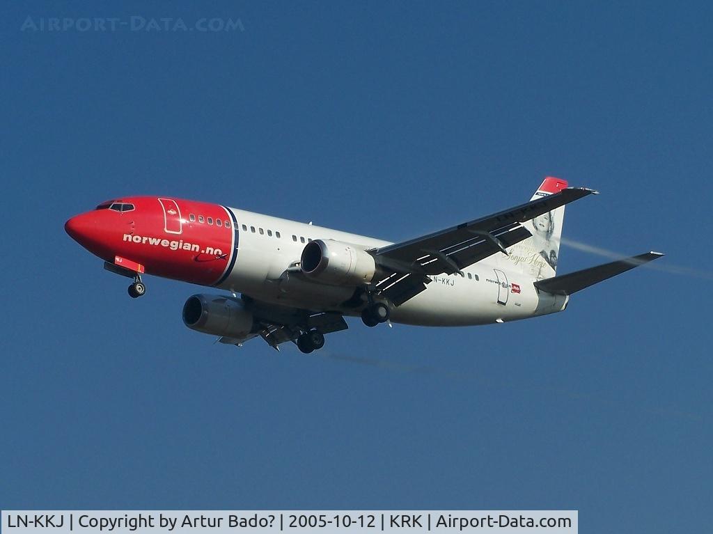 LN-KKJ, 1997 Boeing 737-36N C/N 28564, Norwegian - Boeing 737-36N