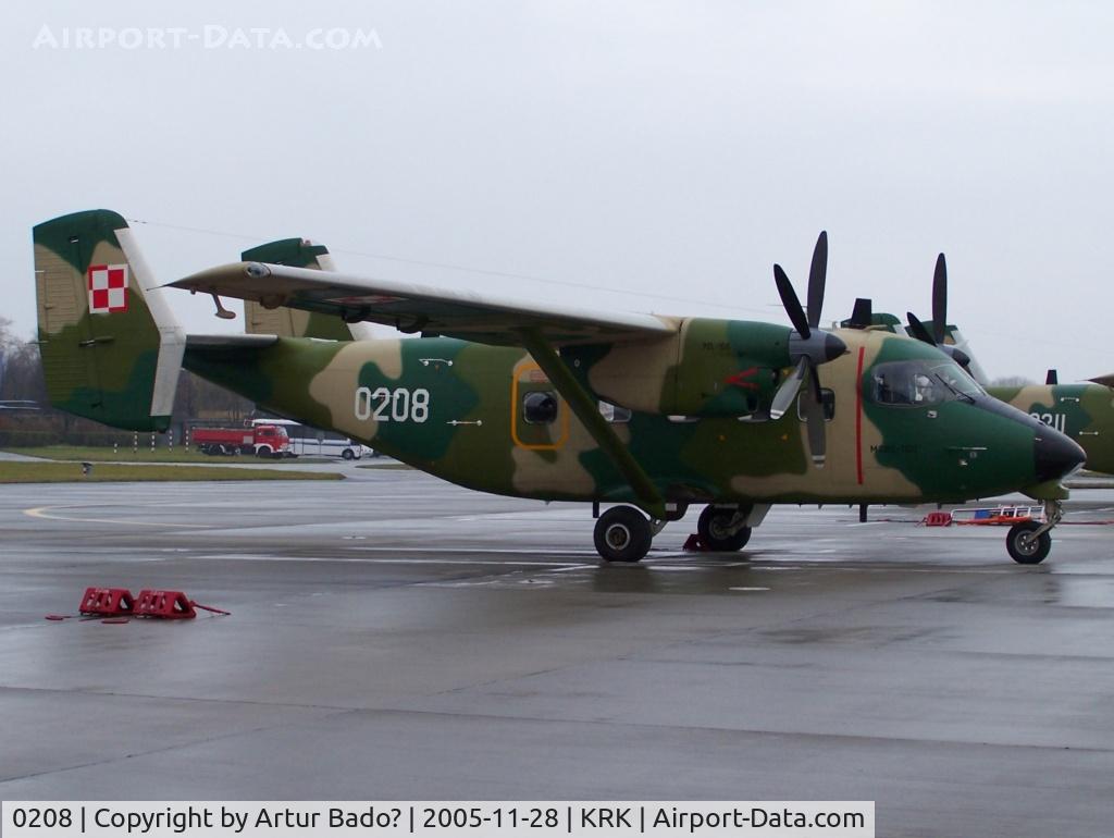 0208, PZL-Mielec M-28 Bryza 1TDII C/N AJG002-08, Poland Air Force PZL-Mielec M28 Bryza-1TDII