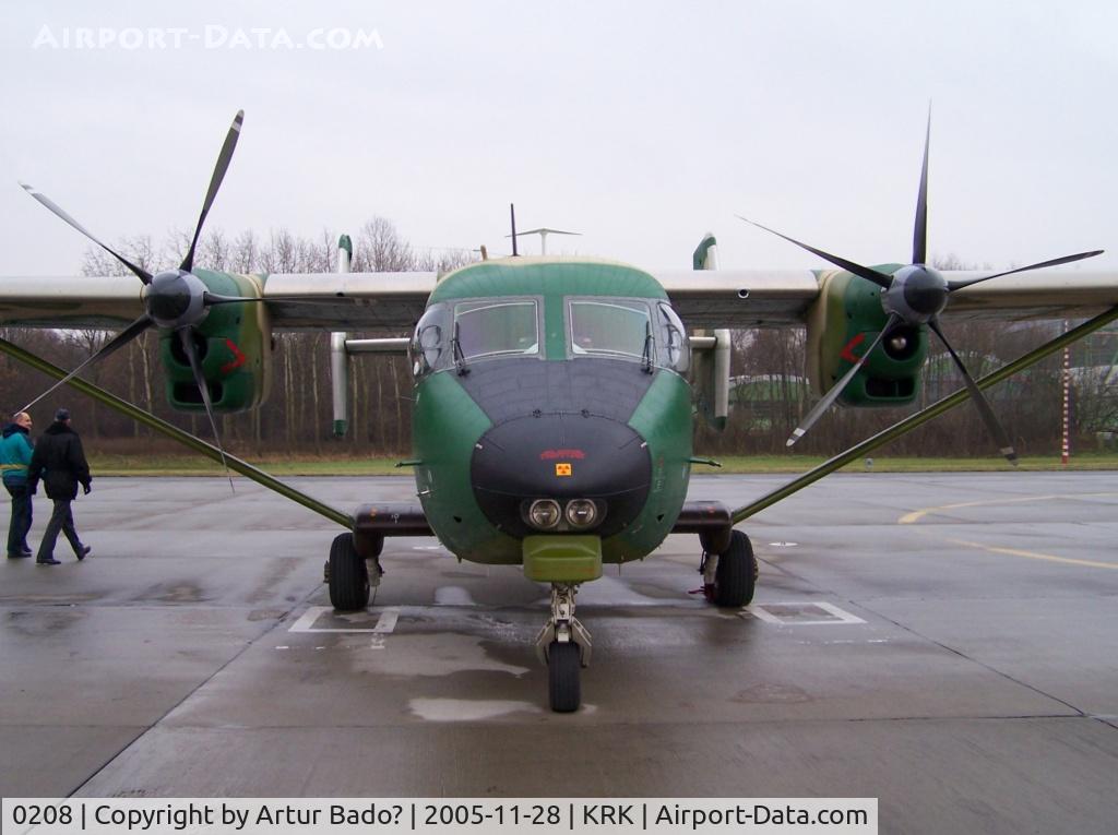 0208, PZL-Mielec M-28 Bryza 1TDII C/N AJG002-08, Poland Air Force - PZL-Mielec M28 Bryza-1TDII