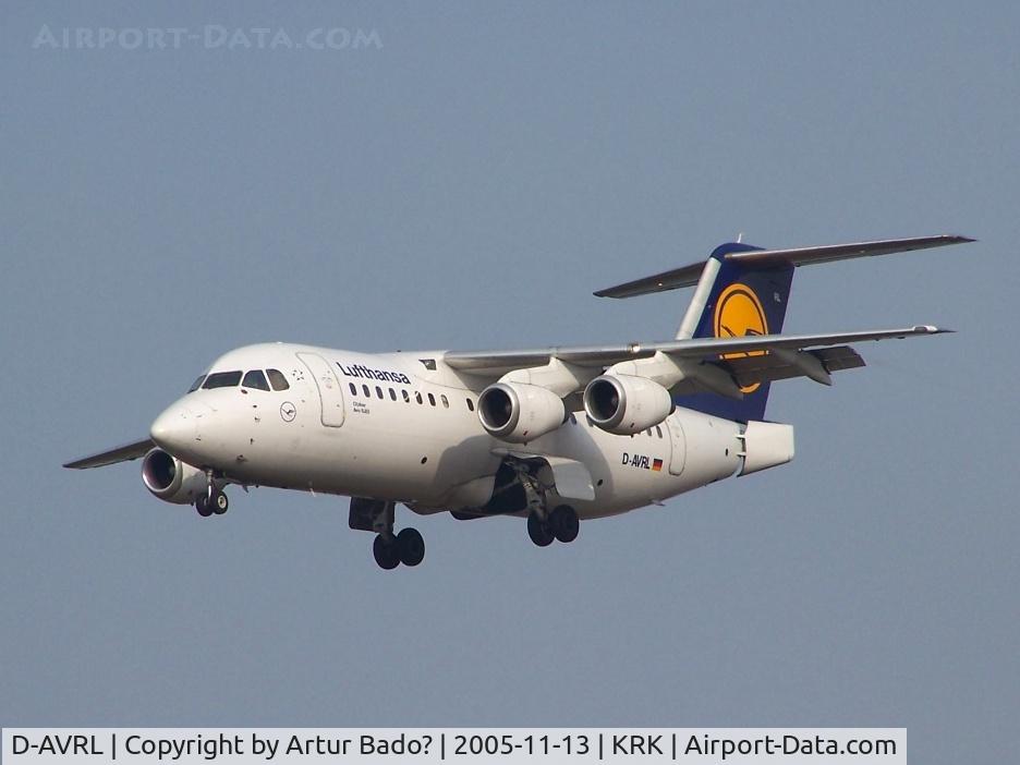 D-AVRL, 1996 British Aerospace Avro 146-RJ85 C/N E.2285, Lufthansa
