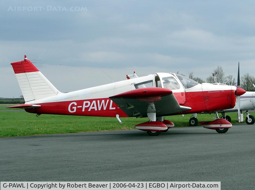 G-PAWL, 1968 Piper PA-28-140 Cherokee C/N 28-24456, Piper PA-28-140 Cherokee (Halfpenny Green)