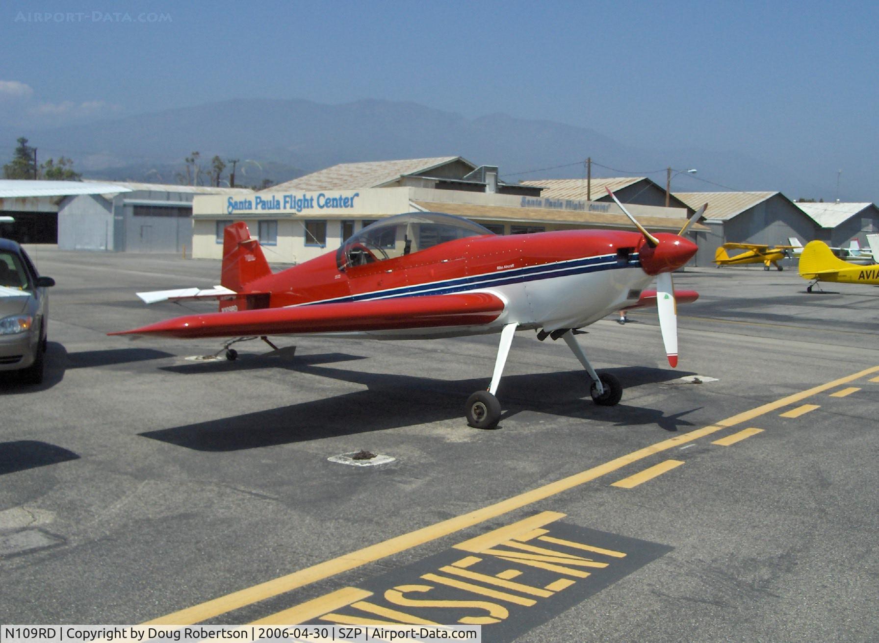N109RD, 1996 Rihn DR-109 C/N 001-P, 1996 Dodge RIHN DR-109, Lycoming IO-540, aerobatic