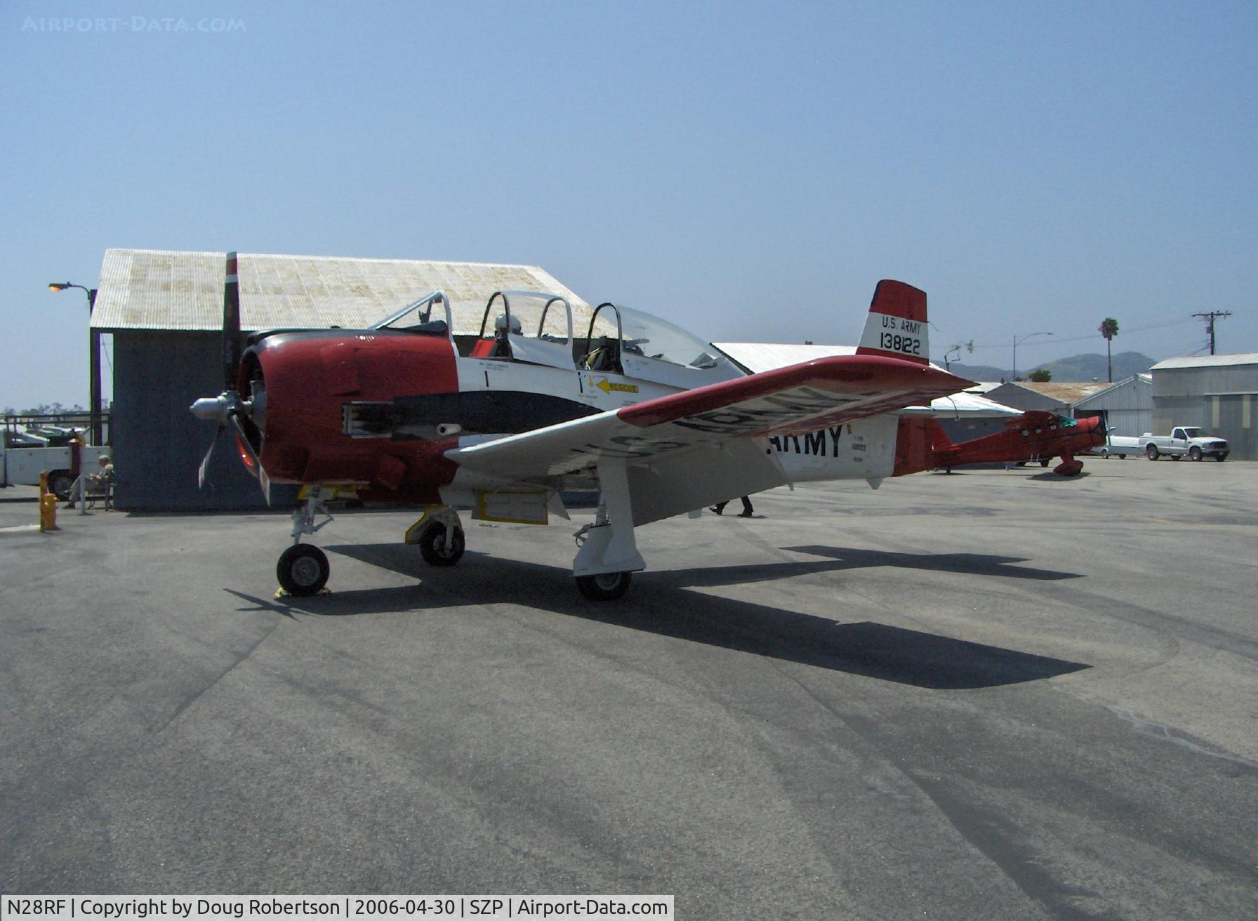 N28RF, 1954 North American T-28B Trojan C/N 200-193, North American T-28B TROJAN, Wright Cyclone R-1820-86 9 cylinder radial 1,425 Hp, (T-28C models for USN advanced, instrument and carrier qualification training roles)
