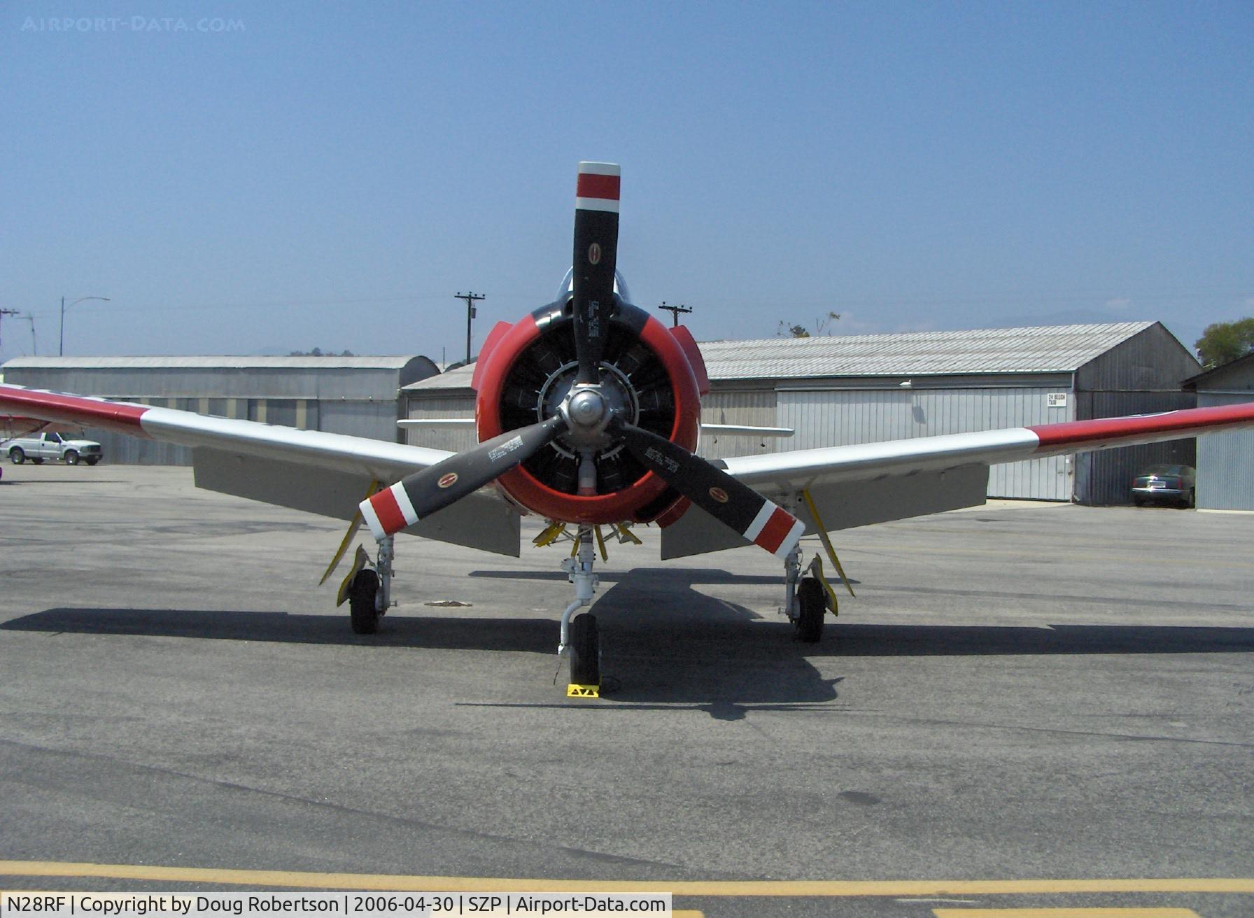 N28RF, 1954 North American T-28B Trojan C/N 200-193, North American T-28B TROJAN, Wright Cyclone R-1820-86 9 cylinder radial 1,425 hp with hefty three blade Hamilton Standard 10' 1
