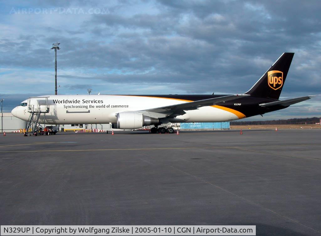 N329UP, 1999 Boeing 767-34AF C/N 27755, freighter