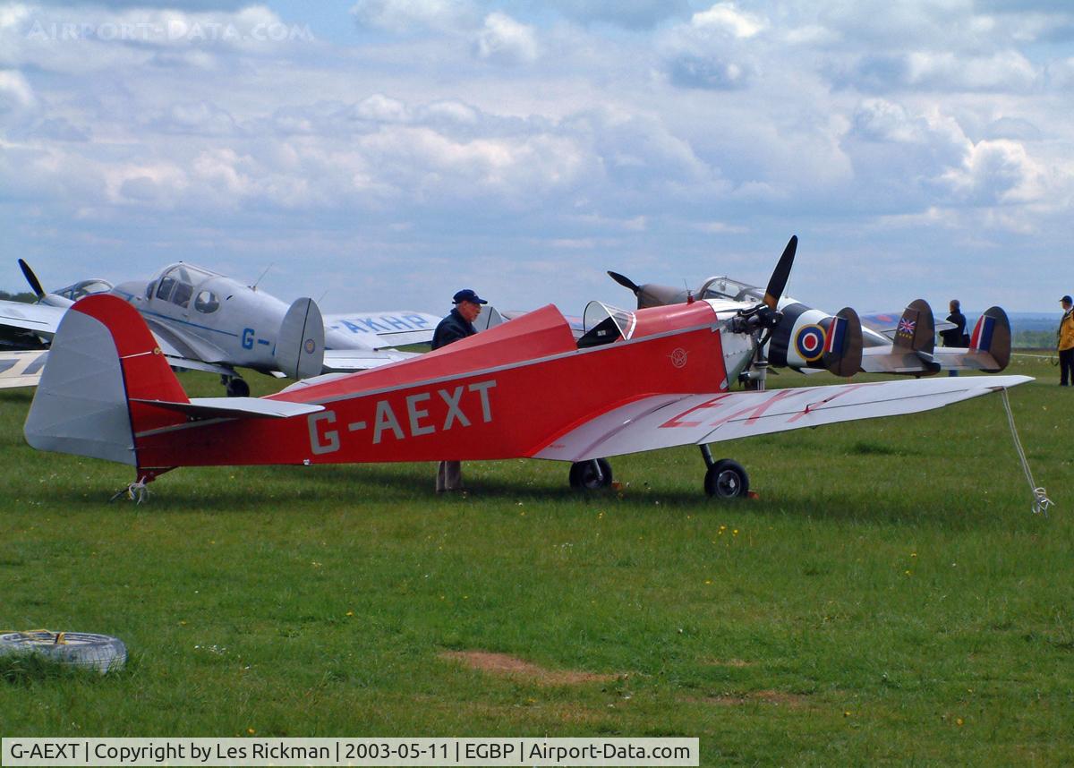 G-AEXT, 1937 Dart Kitten II C/N 123, Dart kitten 11